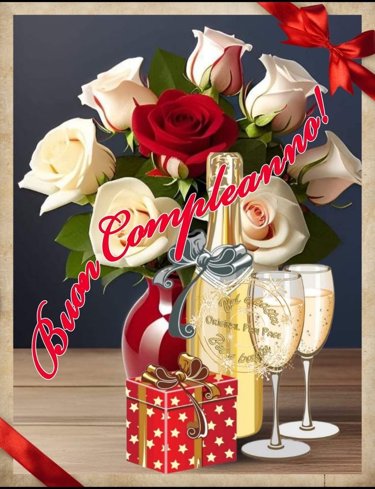 Cin cin – immagine di buon compleanno n. 8