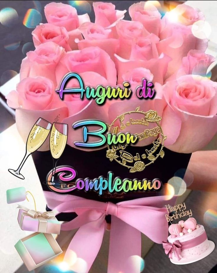 Cin cin – immagine di buon compleanno n. 12