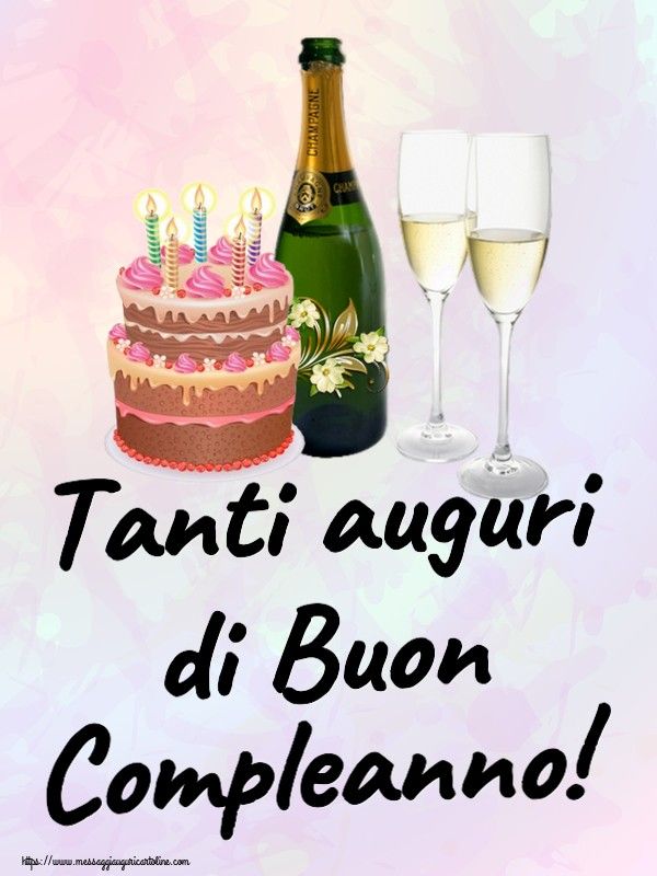Cin cin – immagine di buon compleanno n. 22