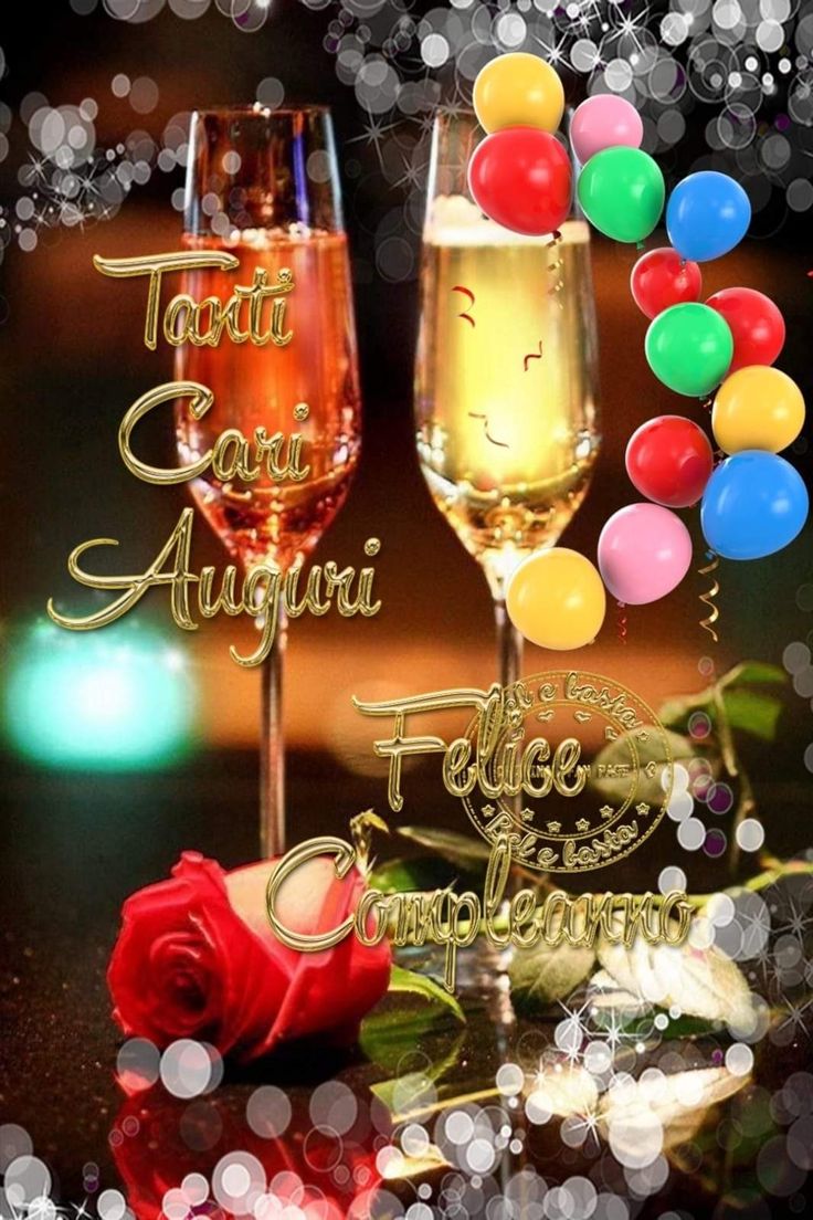 Cin cin – immagine di buon compleanno n. 27