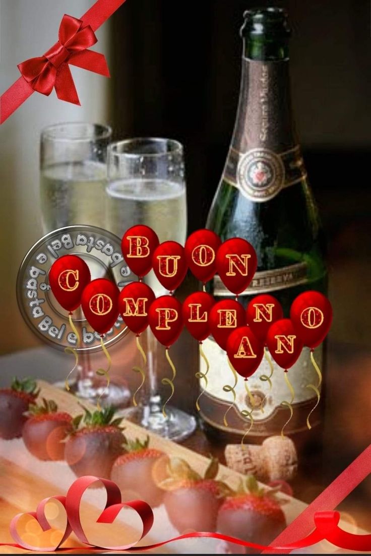 Cin cin – immagine di buon compleanno n. 9