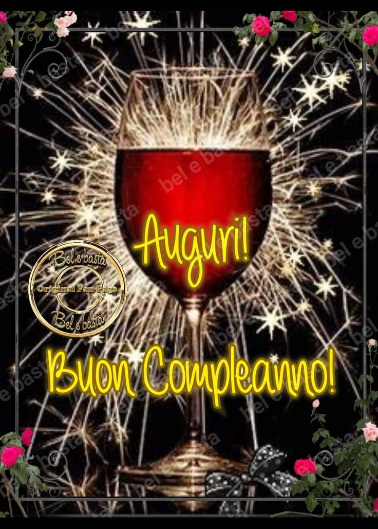 Cin cin – immagine di buon compleanno n. 14
