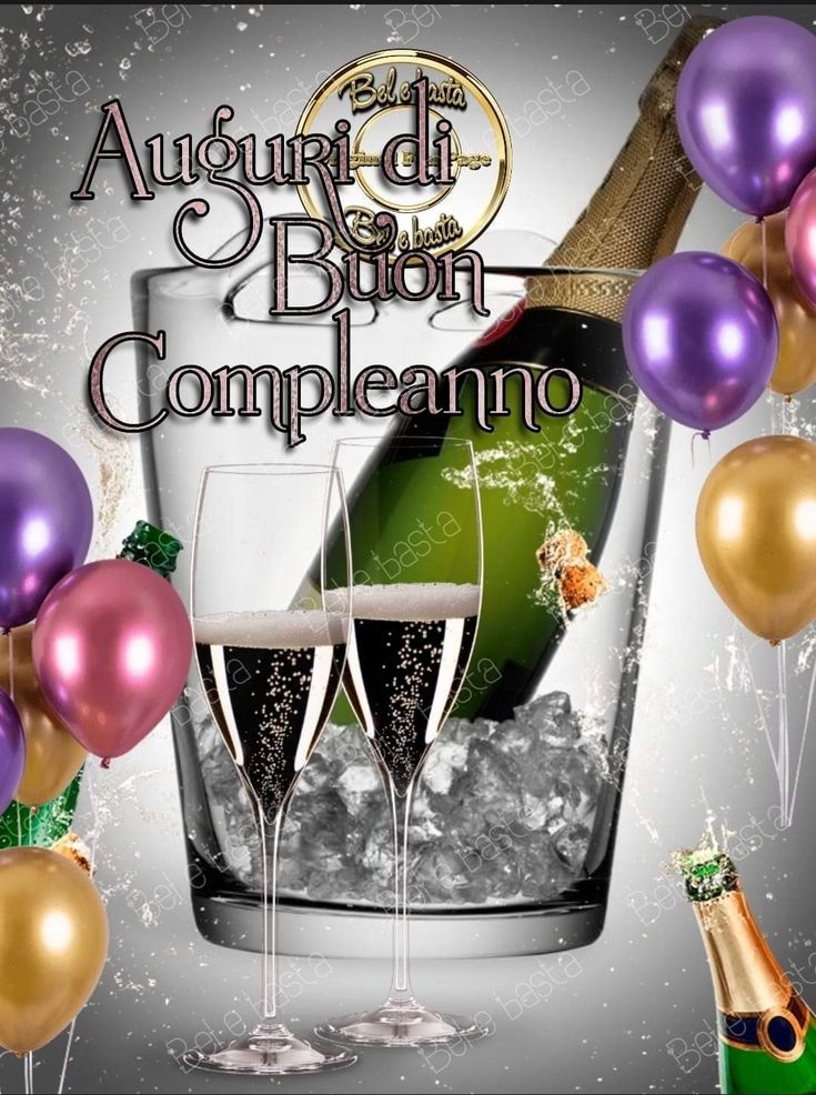 Cin cin – immagine di buon compleanno n. 34