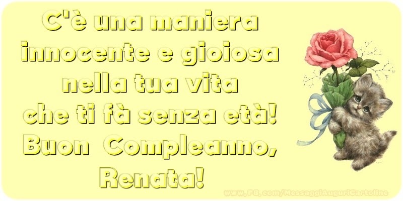 Buon compleanno Renata – immagine di buon compleanno n. 117