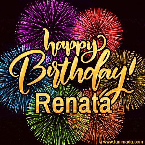 Buon compleanno Renata – GIF di buon compleanno n. 12