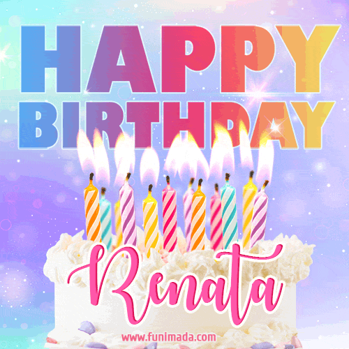 Buon compleanno Renata – GIF di buon compleanno n. 14