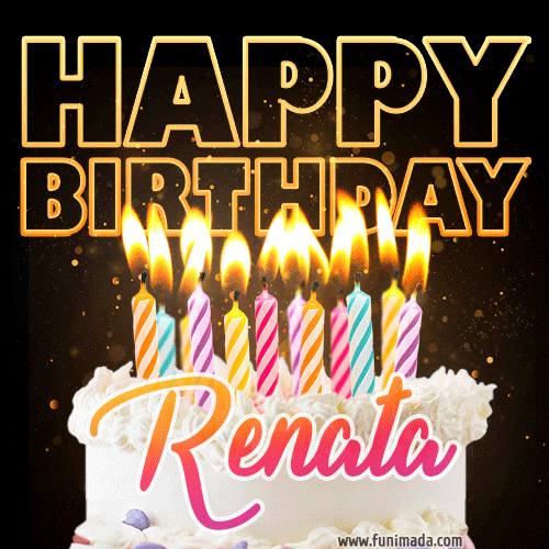 Buon compleanno Renata – GIF di buon compleanno n. 16
