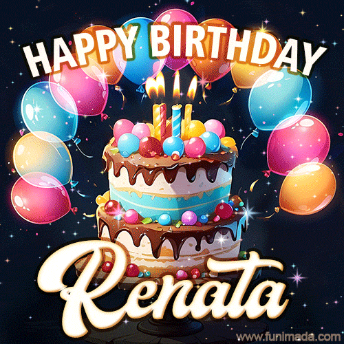 Buon compleanno Renata – GIF di buon compleanno n. 21