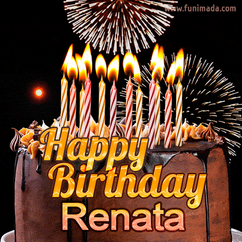 Buon compleanno Renata – GIF di buon compleanno n. 25