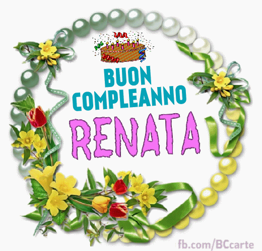 Buon compleanno Renata – GIF di buon compleanno n. 6