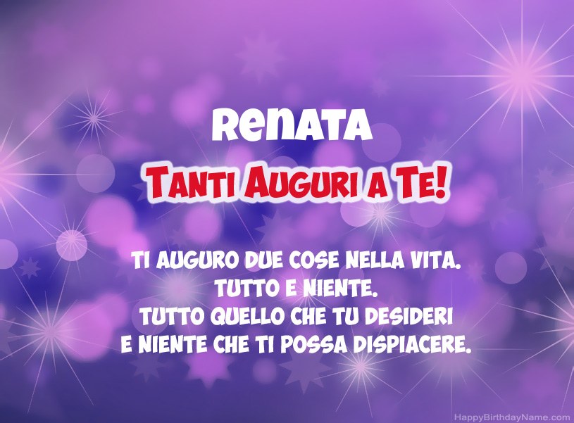 Buon compleanno Renata – immagine di buon compleanno n. 96
