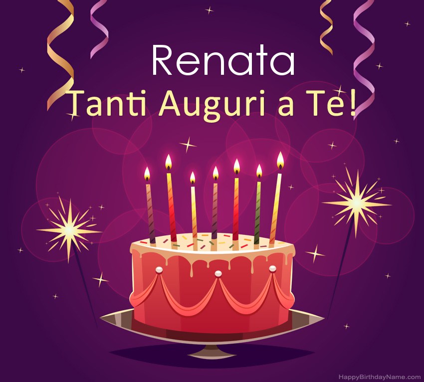 Buon compleanno Renata – immagine di buon compleanno n. 100