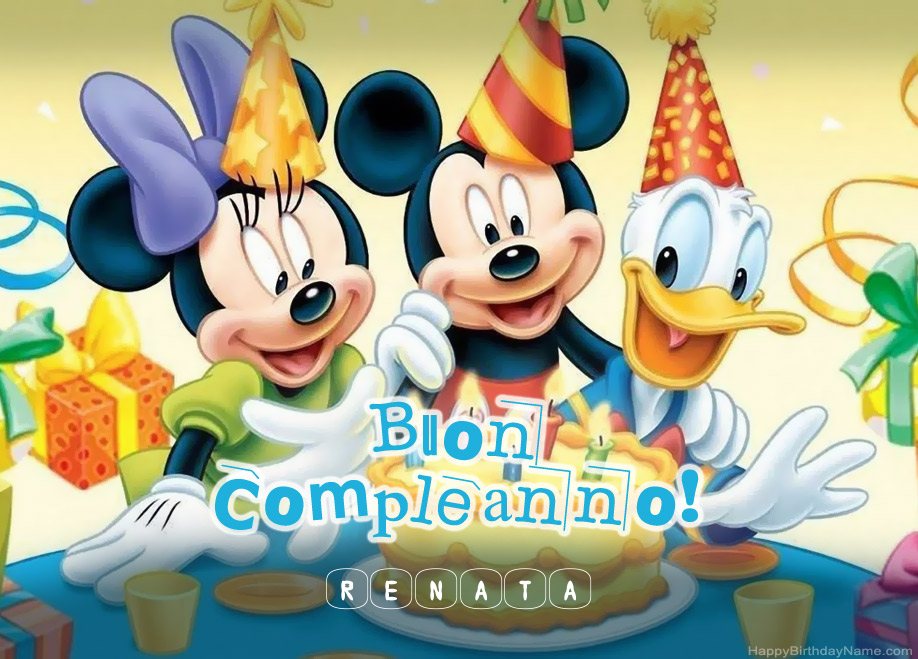 Buon compleanno Renata – immagine di buon compleanno n. 90