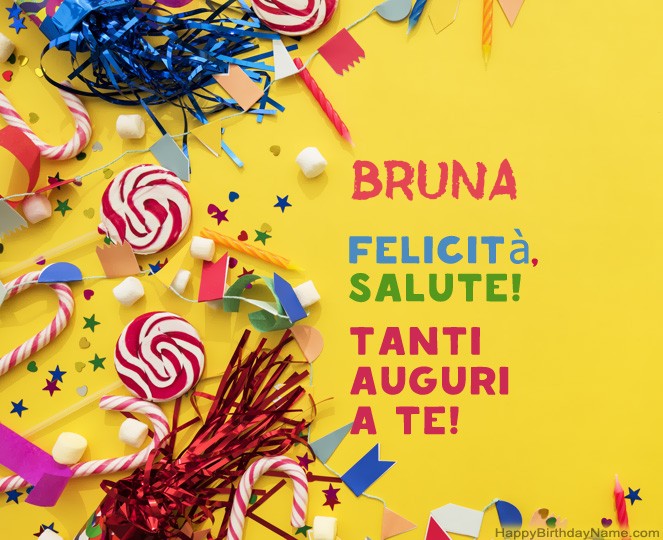 Buon compleanno Bruna – immagine di buon compleanno n. 33