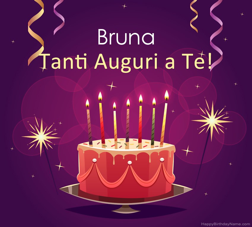 Buon compleanno Bruna – immagine di buon compleanno n. 41