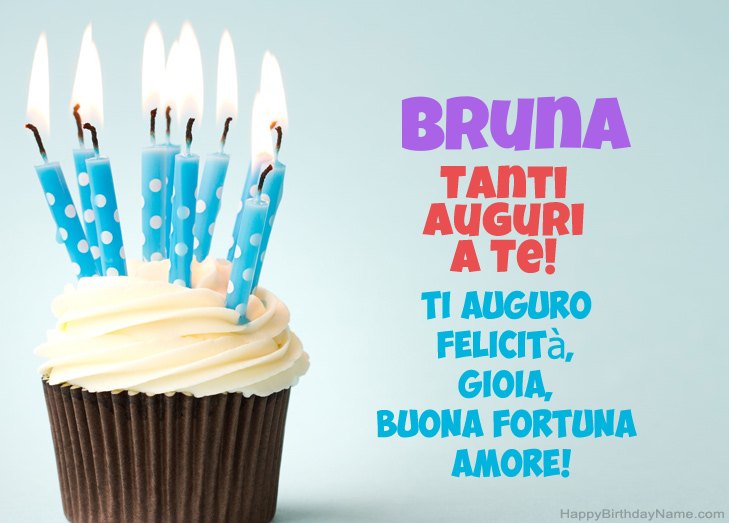 Buon compleanno Bruna – immagine di buon compleanno n. 42