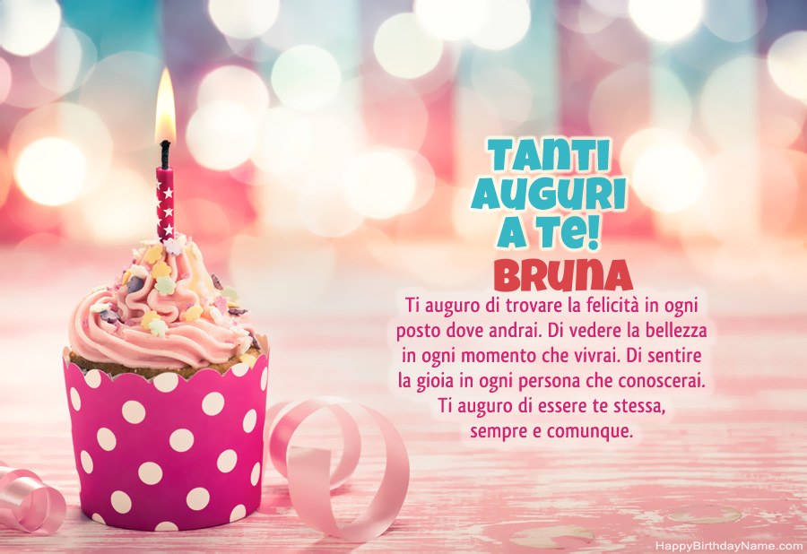 Buon compleanno Bruna – immagine di buon compleanno n. 43