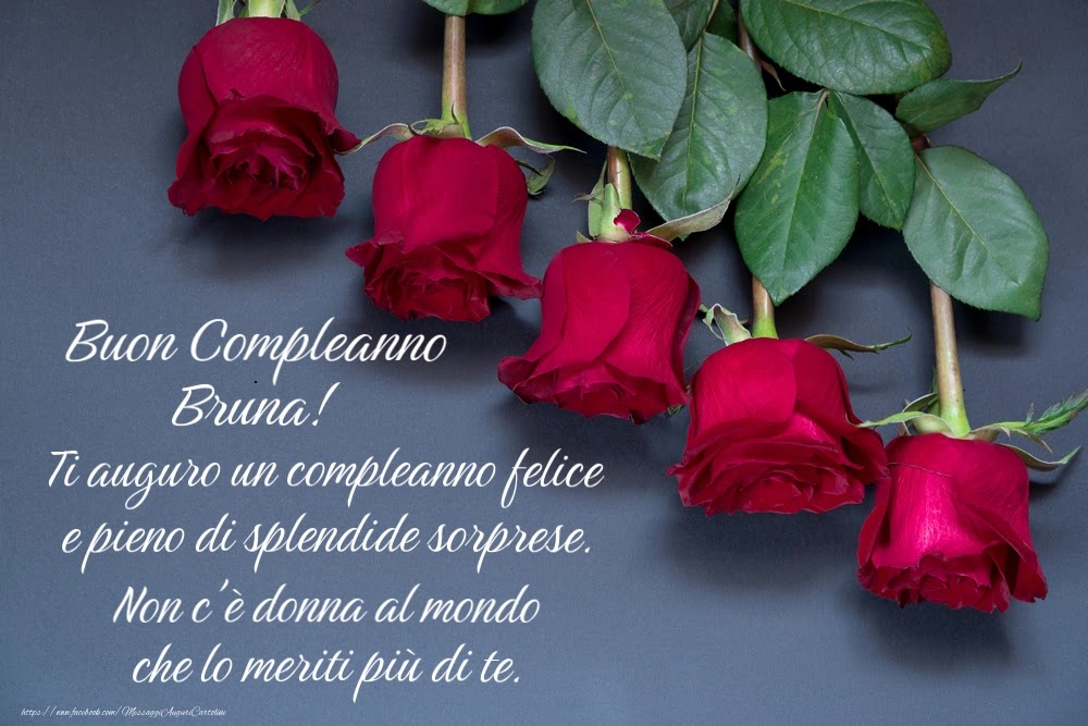 Buon compleanno Bruna – immagine di buon compleanno n. 2