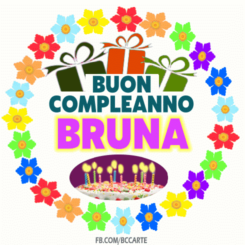 Buon compleanno Bruna – GIF di buon compleanno n. 29