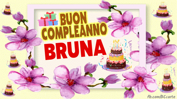 Buon compleanno Bruna – GIF di buon compleanno n. 31