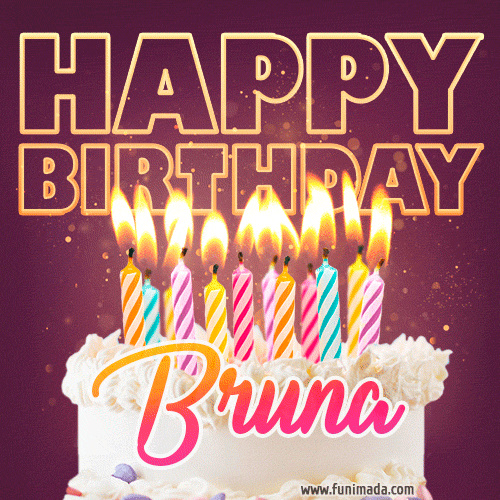 Buon compleanno Bruna – GIF di buon compleanno n. 23