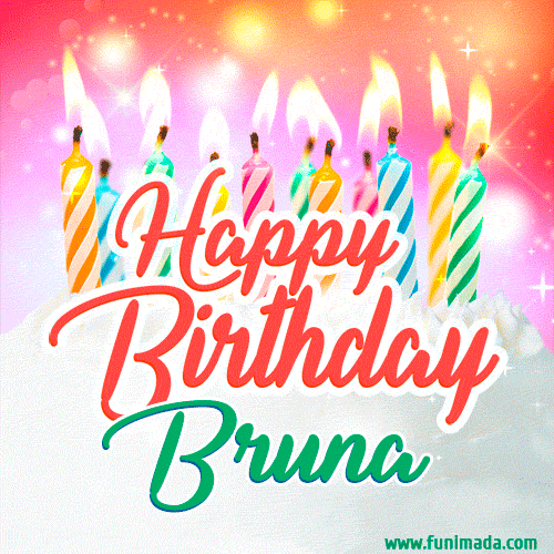 Buon compleanno Bruna – GIF di buon compleanno n. 26
