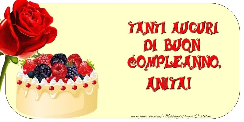 Buon compleanno Anita – immagine di buon compleanno n. 20