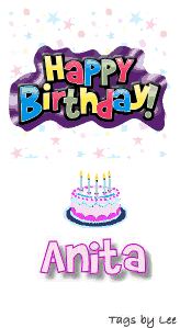 Buon compleanno Anita – GIF di buon compleanno n. 18