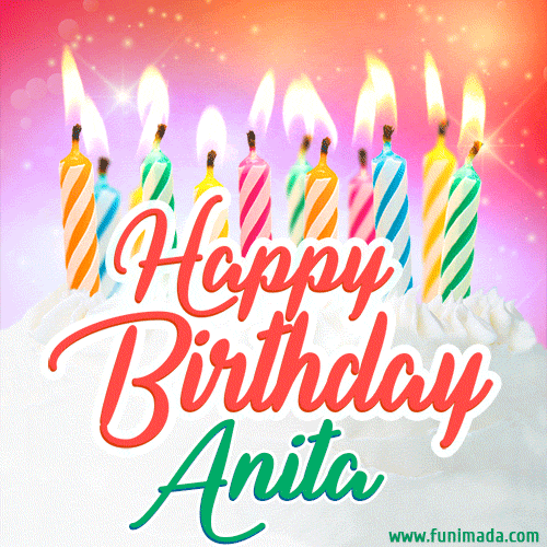 Buon compleanno Anita – GIF di buon compleanno n. 15