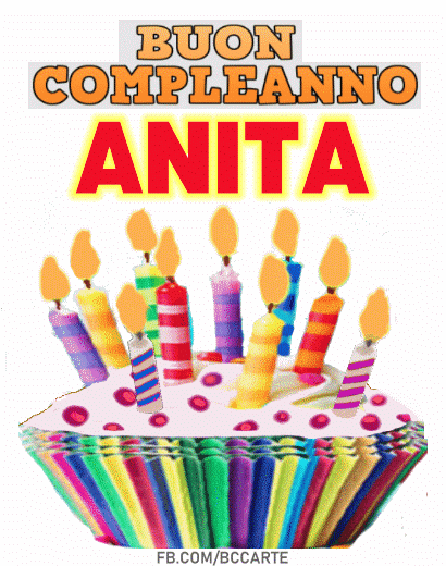 Buon compleanno Anita – GIF di buon compleanno n. 4