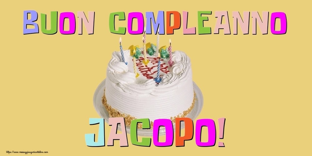 Buon compleanno Jacopo – immagine di buon compleanno n. 89
