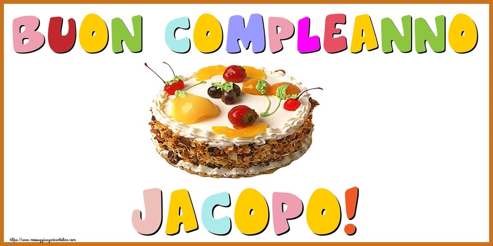 Buon compleanno Jacopo – immagine di buon compleanno n. 90
