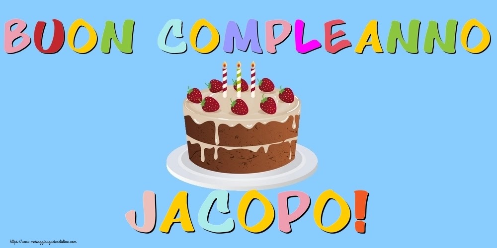 Buon compleanno Jacopo – immagine di buon compleanno n. 71