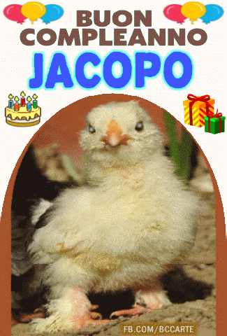 Buon compleanno Jacopo – GIF di buon compleanno n. 4