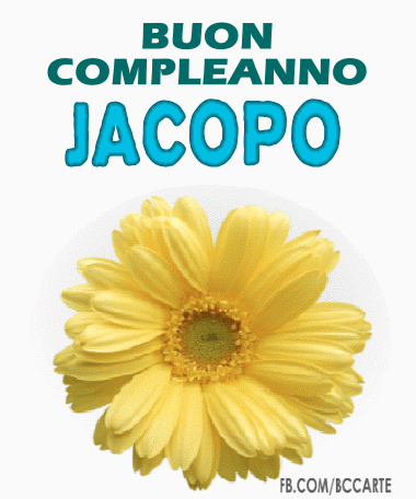 Buon compleanno Jacopo – GIF di buon compleanno n. 5