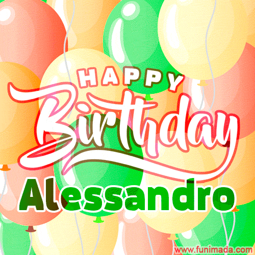 Buon compleanno Alessandro – GIF di buon compleanno n. 4