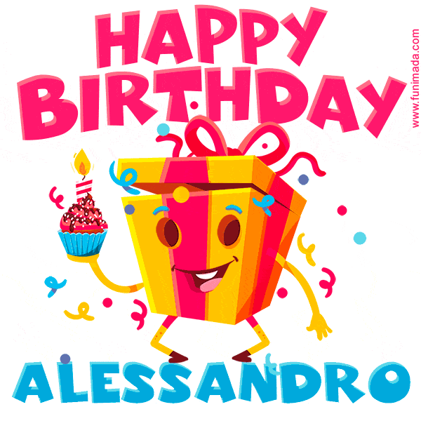 Buon compleanno Alessandro – GIF di buon compleanno n. 5