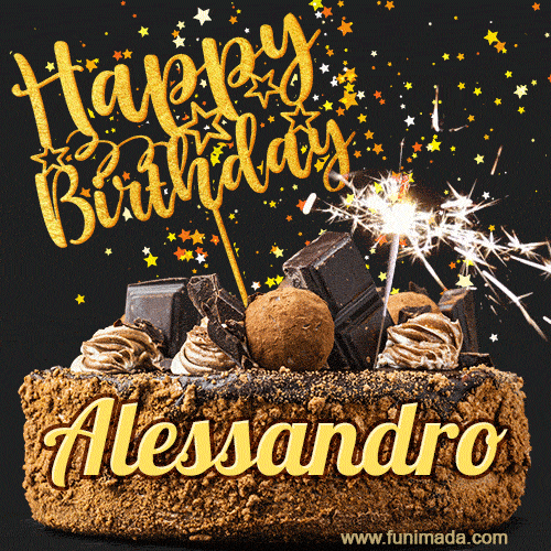 Buon compleanno Alessandro – GIF di buon compleanno n. 12