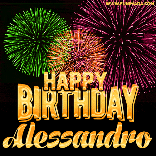 Buon compleanno Alessandro – GIF di buon compleanno n. 16