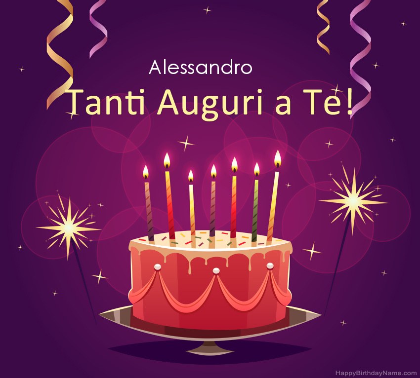 Buon compleanno Alessandro – immagine di buon compleanno n. 29