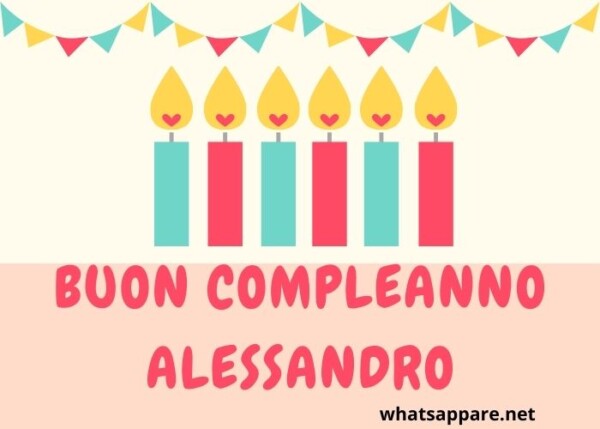 Buon compleanno Alessandro – immagine di buon compleanno n. 27