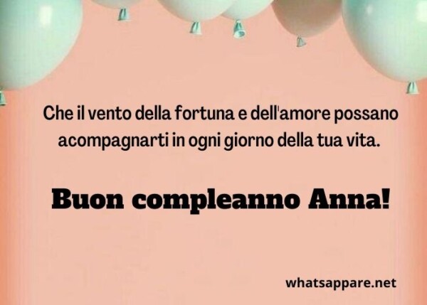 Auguri Di Buon Compleanno Anna – immagine di buon compleanno n. 173