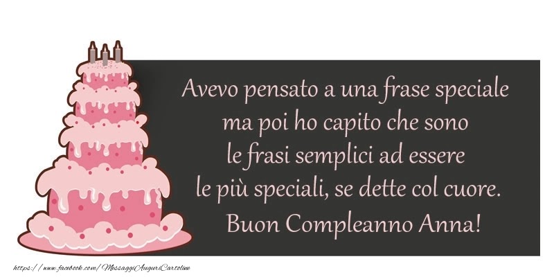 Auguri Di Buon Compleanno Anna – immagine di buon compleanno n. 191