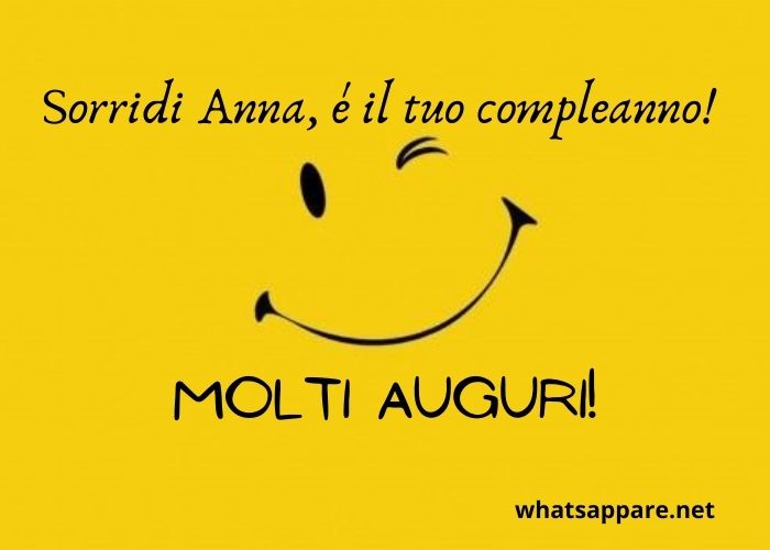 Auguri Di Buon Compleanno Anna – immagine di buon compleanno n. 166