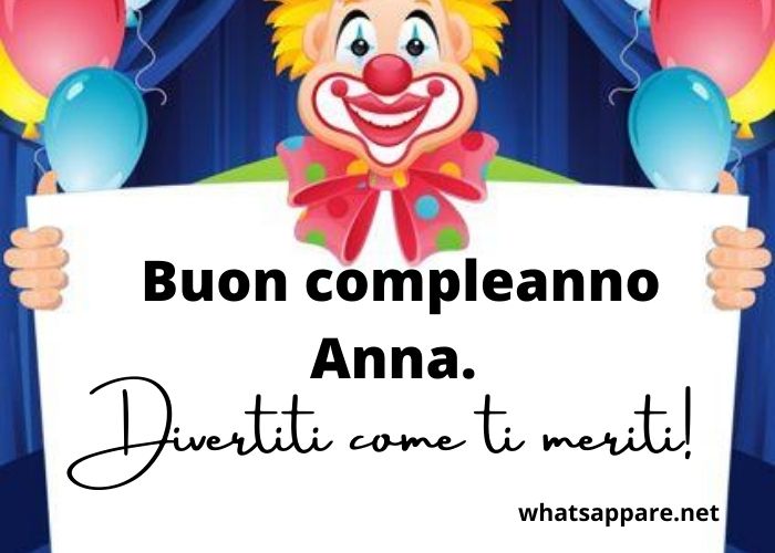 Auguri Di Buon Compleanno Anna – immagine di buon compleanno n. 169