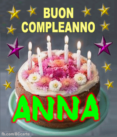 Auguri Di Buon Compleanno Anna – GIF di buon compleanno n. 46