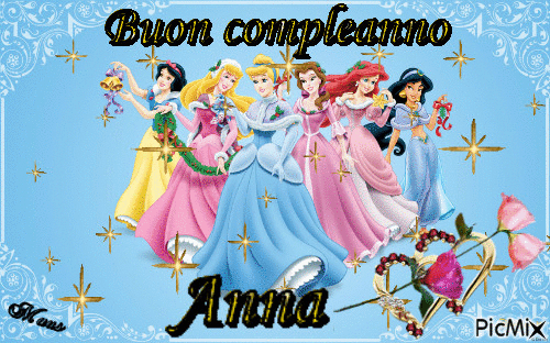 Auguri Di Buon Compleanno Anna – GIF di buon compleanno n. 34