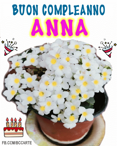 Auguri Di Buon Compleanno Anna – GIF di buon compleanno n. 39