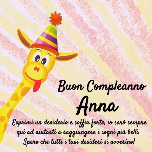 Auguri Di Buon Compleanno Anna – immagine di buon compleanno n. 127