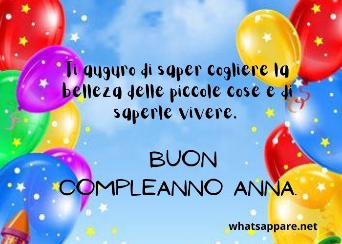 Auguri Di Buon Compleanno Anna – immagine di buon compleanno n. 165